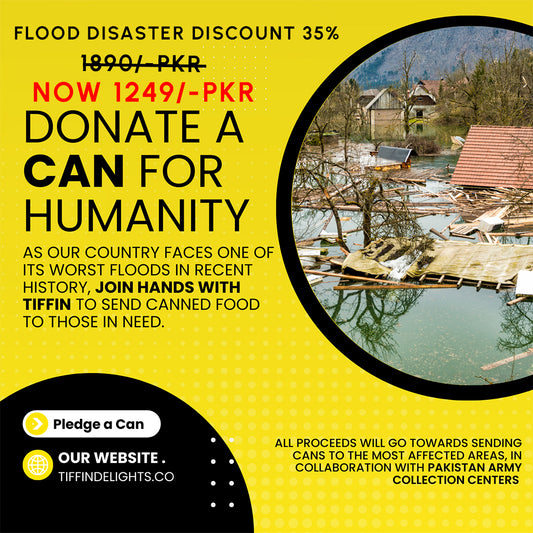 Can for Humanity - Donate a Can of Food to Flood Affectees